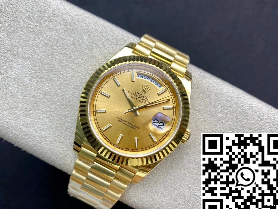 40MM Rolex Day Factory M228238-0003 Dial Date Gold EW 0714